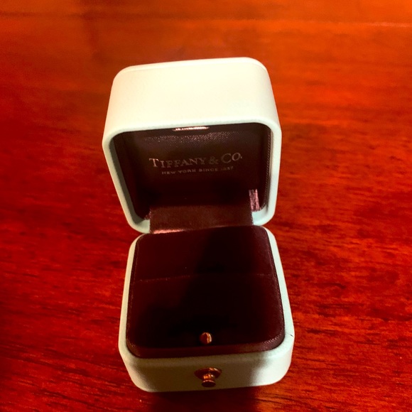 Brand new  rare authentic leather Tiffany box.